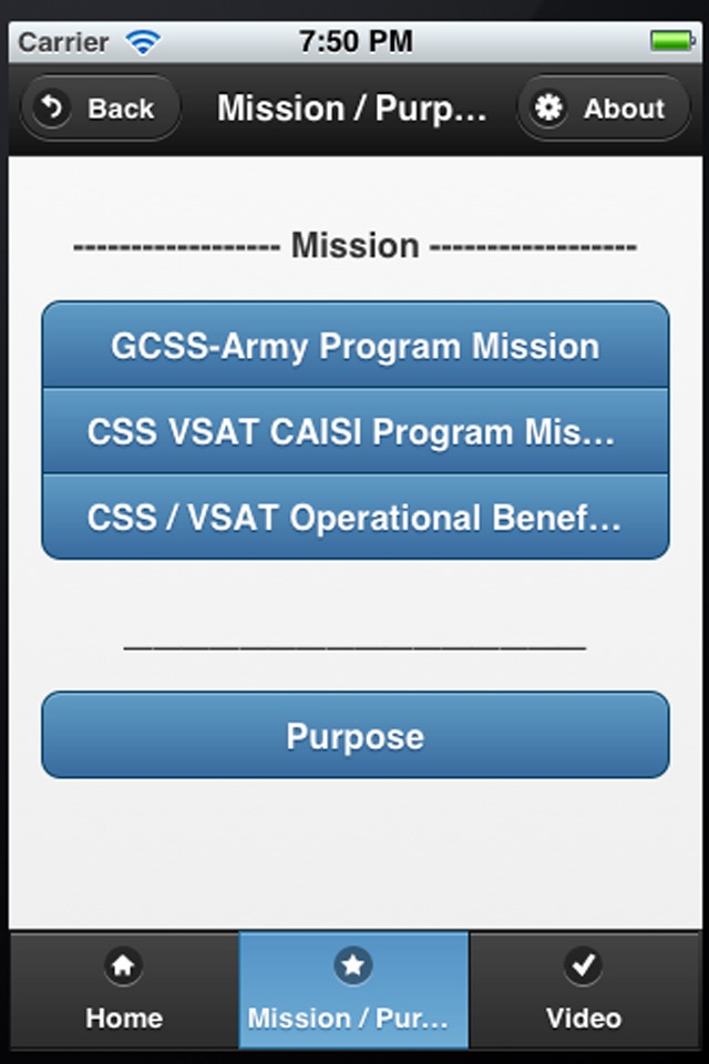 CAISI-VSAT screenshot 2