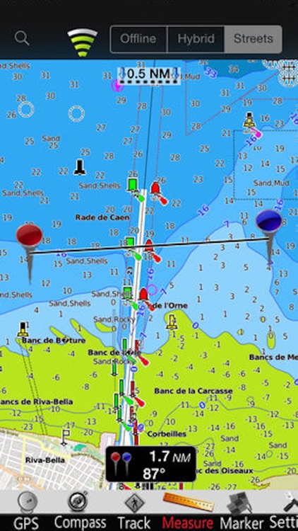 Lower Normandy Nautical Charts screenshot-3
