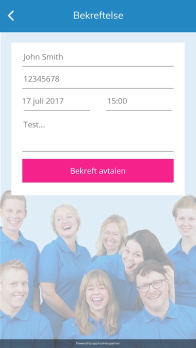 Vansjøklinikken screenshot 3