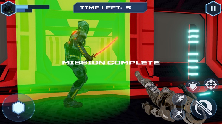 Space Cyborg-Sword Fighting 3D screenshot-4