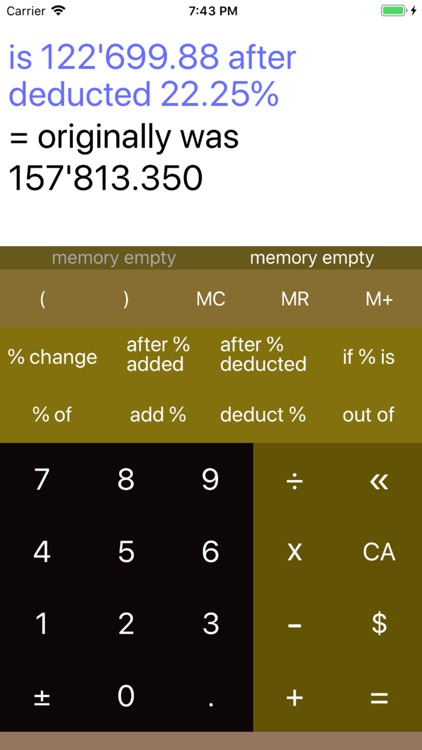 Percentage Calculator 7 screenshot-7