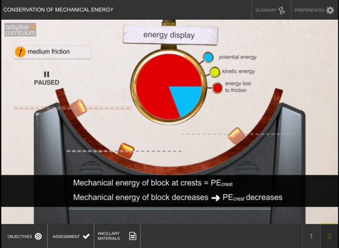 Conservation of Mechan. Energy screenshot 3