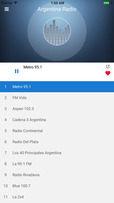 Argentina Radio Station: AR FM screenshot 2