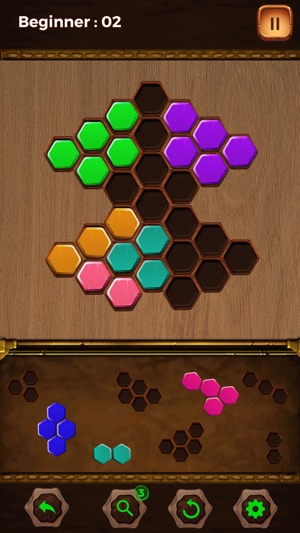 Wood Block Puzzle HEXA(圖3)-速報App