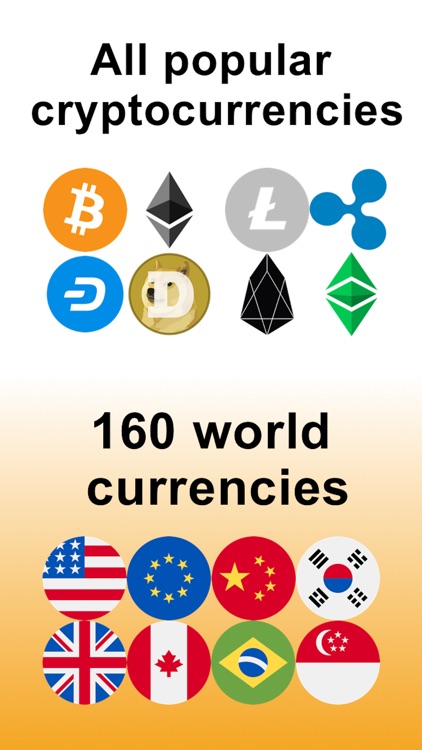 Converter currency and crypto