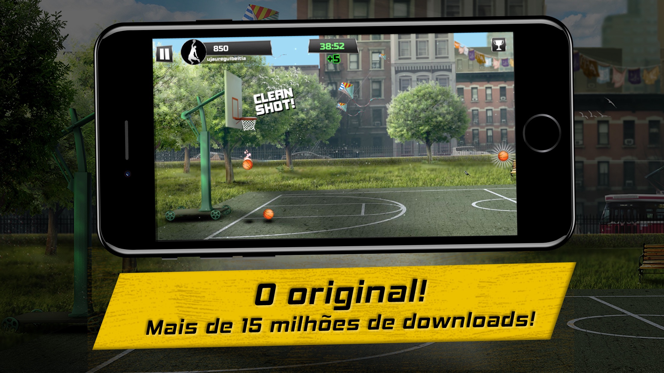 Screenshot do app iBasket Pro- Street Basketball