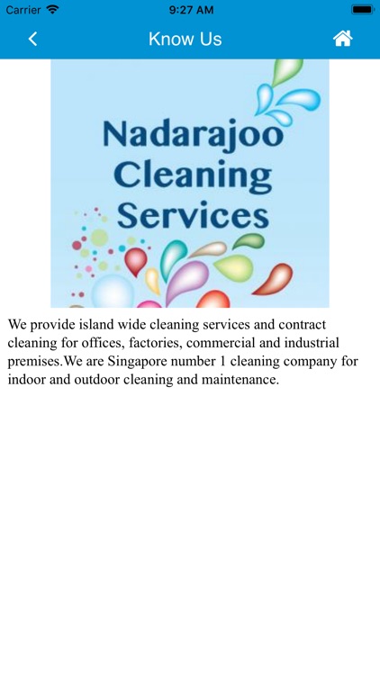 Nadarajoo Cleaning Services