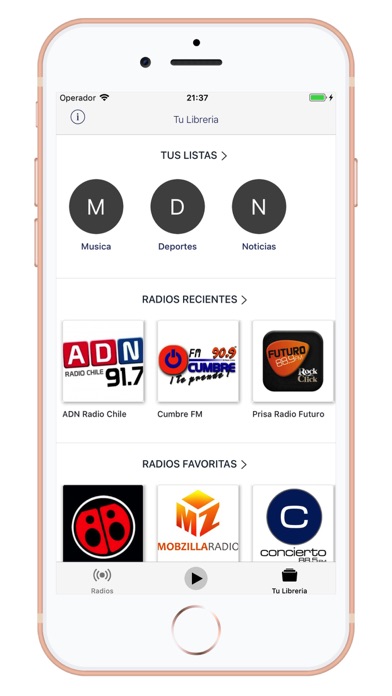 Radios de Chile - AM/FM screenshot 3