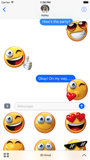 Emojis - 3D Emoji Stickers(圖1)-速報App