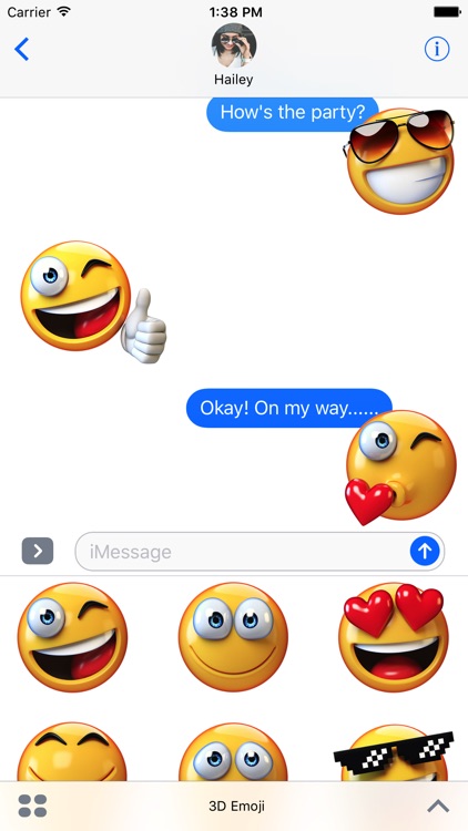 Emojis - 3D Emoji Stickers