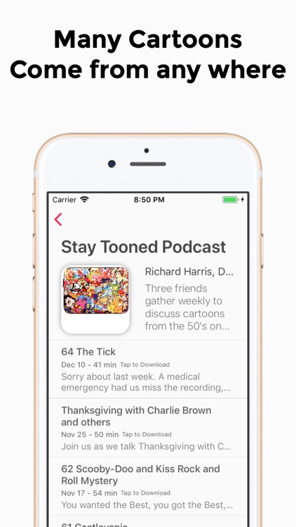 Cartoon Audio Podcast screenshot-3