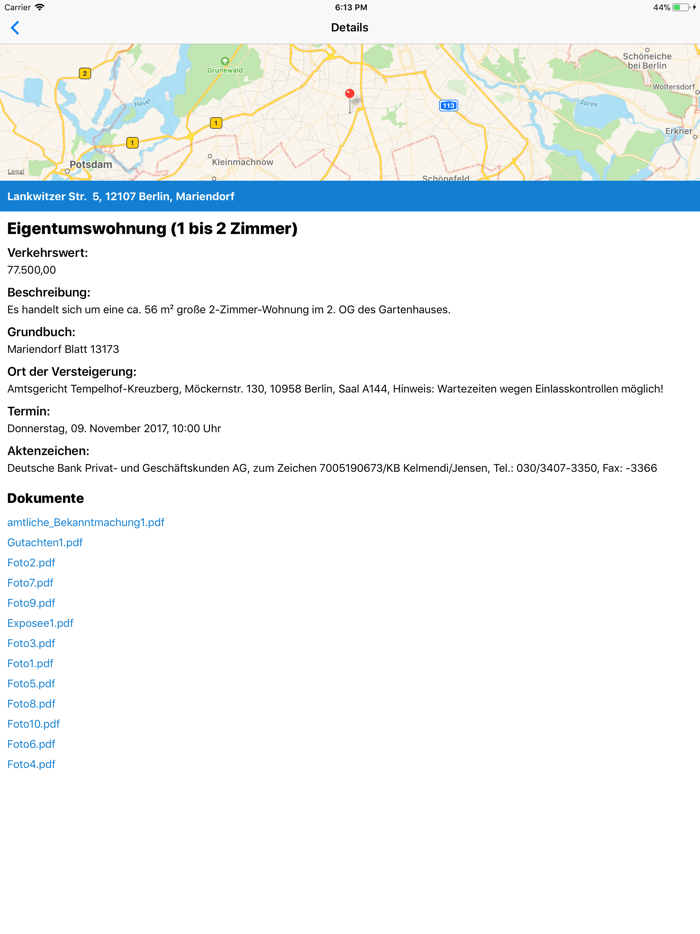 Zwangsversteigerungen