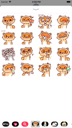 Lovely Raccoon Stickers(圖2)-速報App