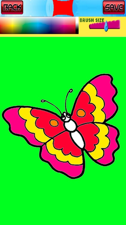 Butterfly Coloring Page Game