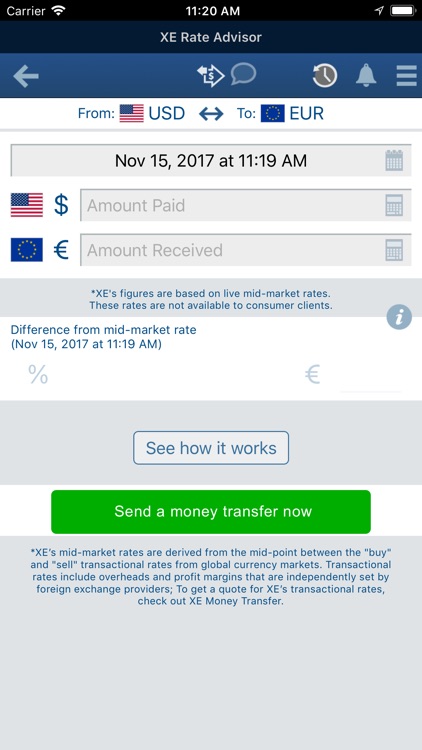 XE Currency Pro screenshot-4
