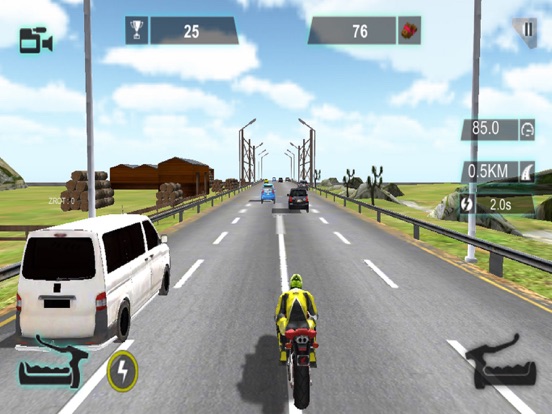 Highway Speed Bike Racer screenshot 4
