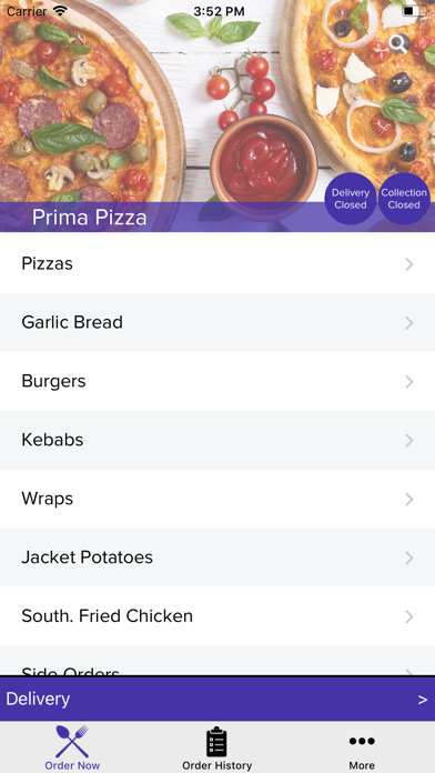 Prima Pizza Clifton screenshot 2
