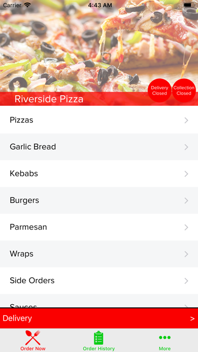 How to cancel & delete Riverside Pizza Middlesbrough from iphone & ipad 2