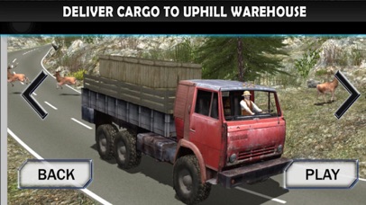 Duty Truck Cargo Mountain screenshot 2
