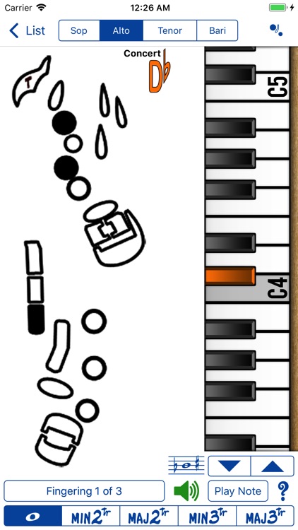 Fingering Woodwinds for iPhone screenshot-4