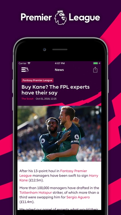 Premier League - Official App screenshot-4