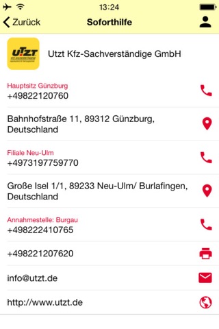 Utzt GmbH screenshot 2