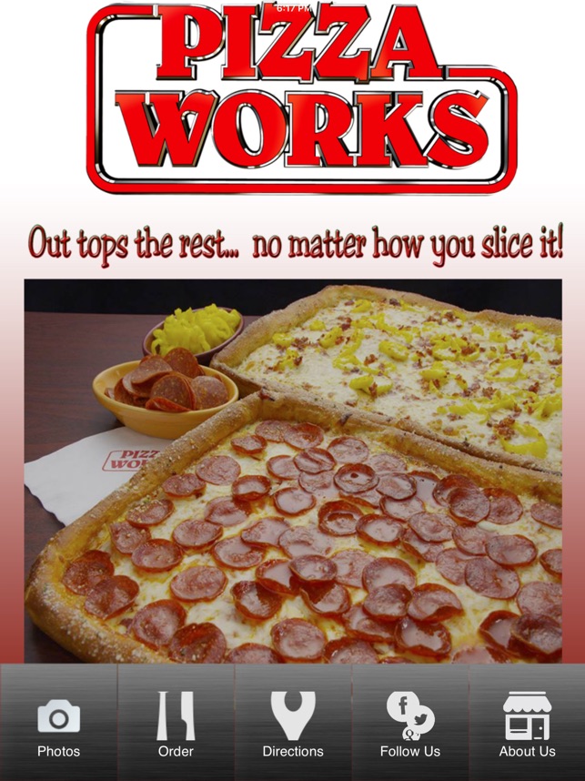 howland pizza works on the app store pizza works howland menu