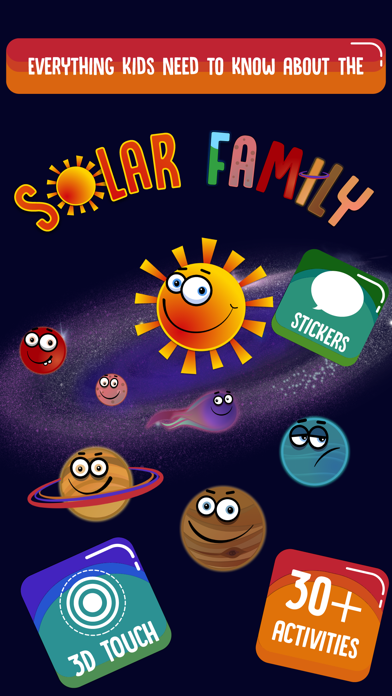 How to cancel & delete Solar Family by BubbleBud Kids from iphone & ipad 1