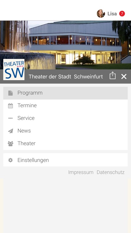 Theater der Stadt  Schweinfurt