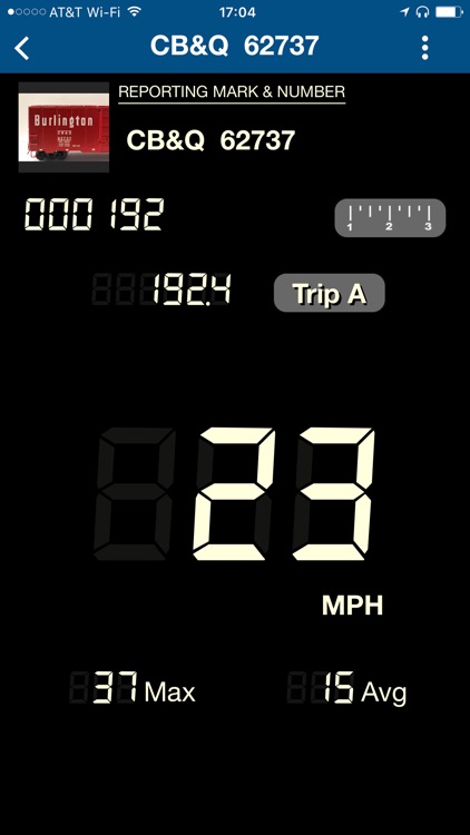 RollBy Speedometer