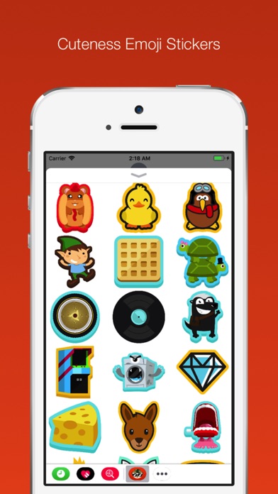 Cuteness Emoji's Stickers screenshot 2