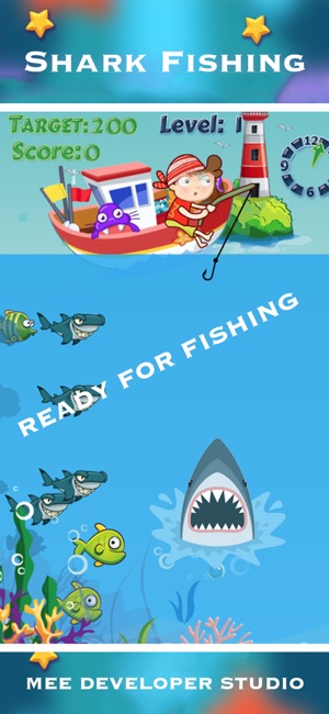 捕魚鯊魚 - 動物拼圖 Fishing Activity(圖2)-速報App