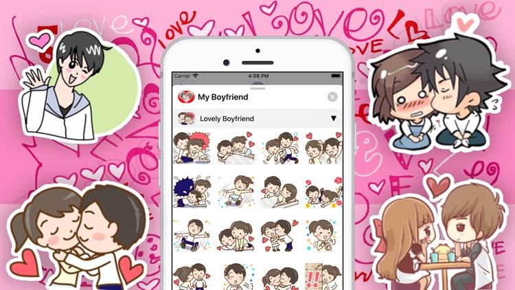 My Boyfriend Stickers