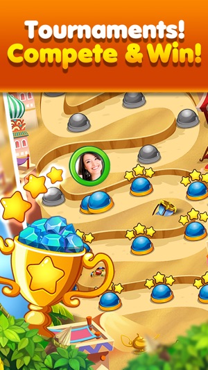 Gem Drop: Match-3 Puzzle Mania(圖2)-速報App