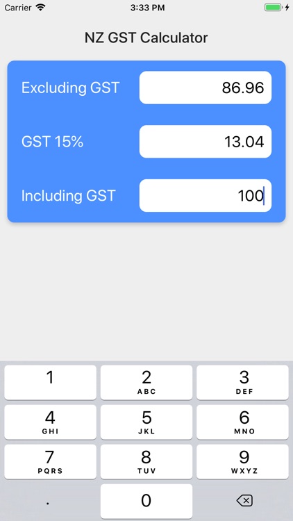 NZ GST Calculator - GST NZ