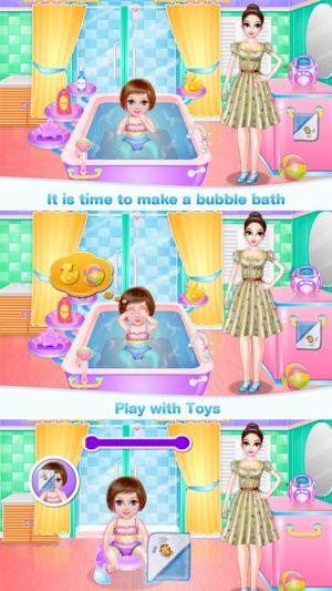 Crazy Baby Nanny Care(圖2)-速報App