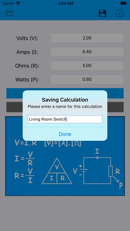 Ohm's Law Calc. Pro screenshot-3