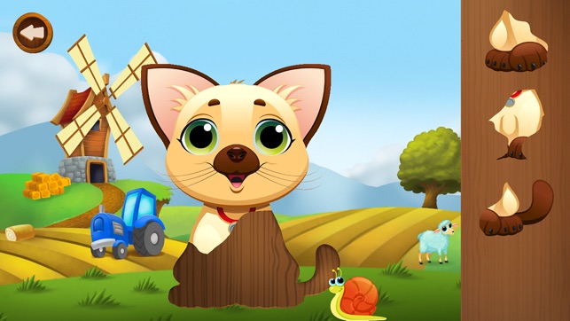 Cute Animal Puzzles for Kids