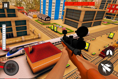 Robot Invasion-Lone Sniper 3D screenshot 4