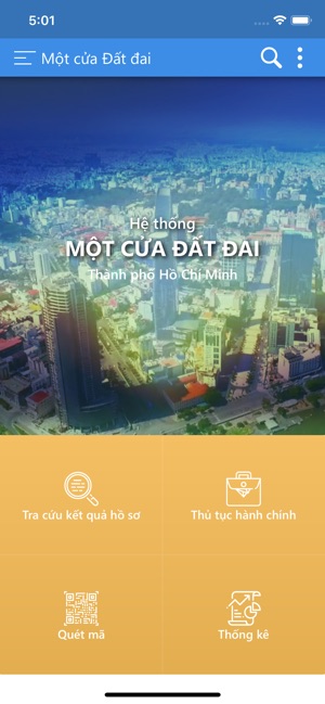 Một cửa Đất đai TP.Hồ Chí Minh