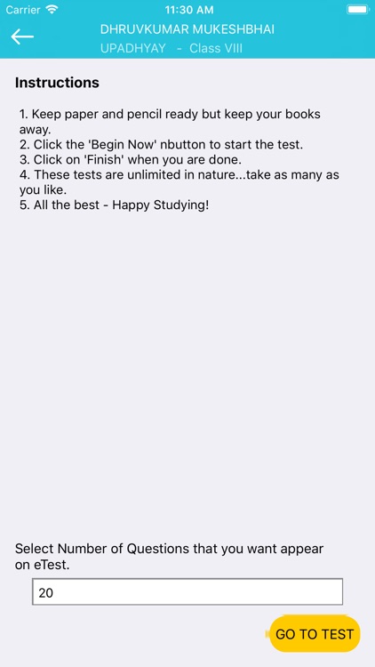 Sattva Vikas School E-Test screenshot-3