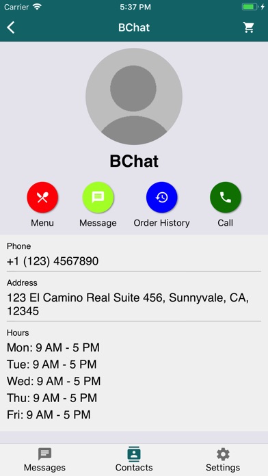 BChatApp screenshot 3