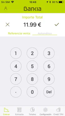 Screenshot 2 Bankia TPV Móvil iphone
