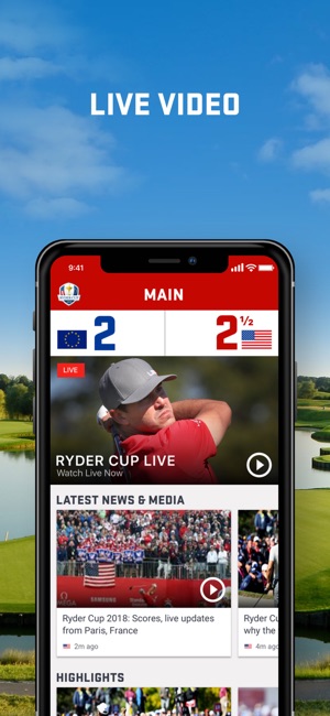 Ryder Cup 2018(圖2)-速報App