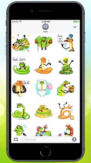 Sneaky Snake Stickers(圖2)-速報App