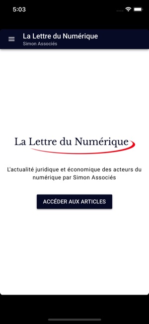 La Lettre du Numérique(圖1)-速報App