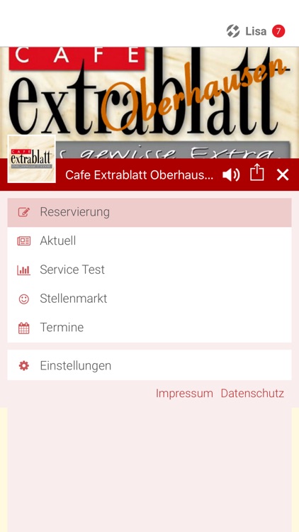 Cafe Extrablatt Oberhausen