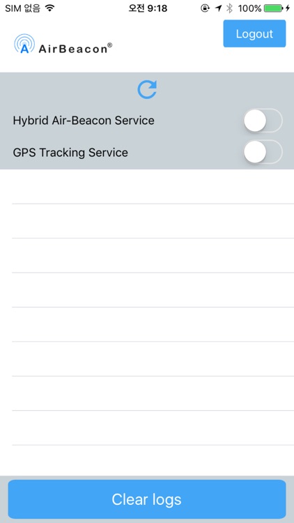 Hybrid Air-Beacon Service