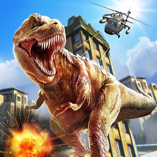 Jurassic Dinosaur: City Rampage [And, iOS] – T-rex / Humans