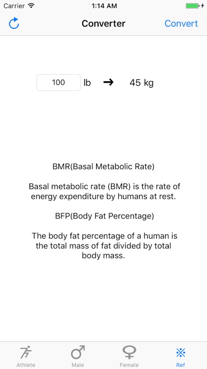 BMR Cal screenshot-4